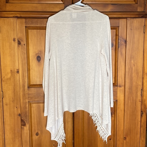 Bobeau Womens Cream Neutral Cardigan - Picture 2 of 2